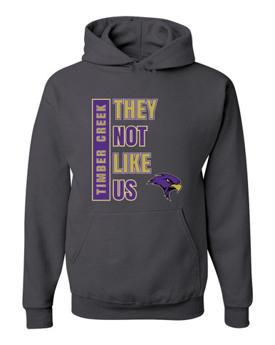 Timber Creek Falcons They Not Like Us #1 Men's Premium Hoodie