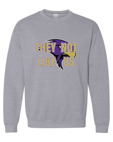 Timber Creek Falcons They Not Like Us #2 Men's Sweatshirt