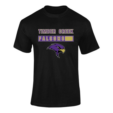 Timber Creek Falcons Mascot #7 Men's Premium SS T-Shirt