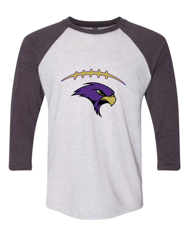 Timber Creek Falcons Football #2 Women's Baseball T-Shirt