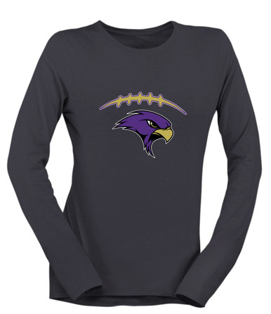 Timber Creek Falcons Football #2 Women's Premium LS T-Shirt