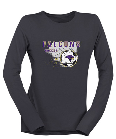 Timber Creek Falcons Soccer #2 Women's LS T-Shirt