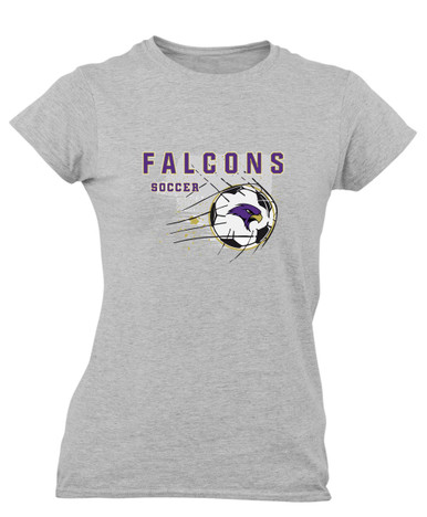 Timber Creek Falcons Soccer #2 Women's Premium SS T-Shirt