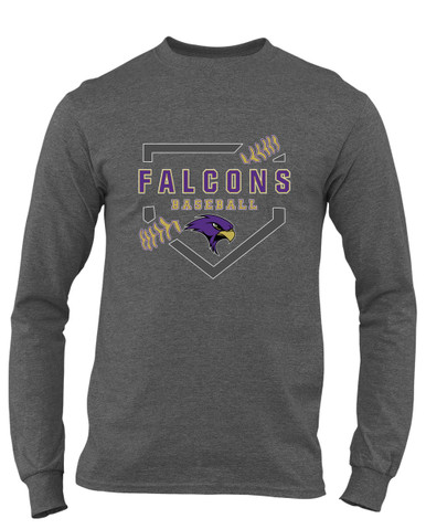 Timber Creek Falcons Baseball #2 Men's Premium LS T-Shirt