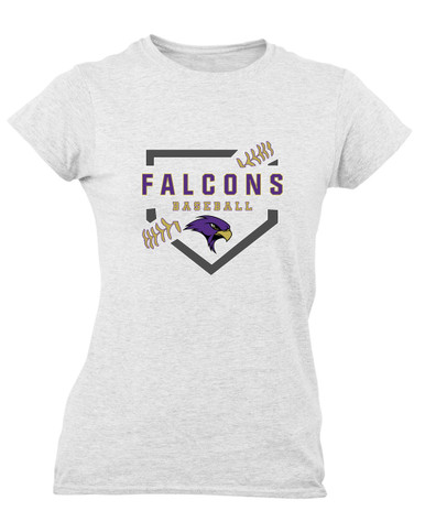 Timber Creek Falcons Baseball #2 Women's SS T-Shirt
