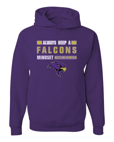 Timber Creek Falcons Mindset Men's Premium Hoodie
