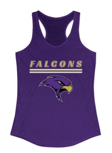 Timber Creek Falcons Mascot #8 Women's Tank Top