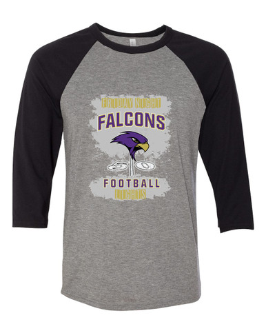 Timber Creek Falcons Football #6 Men's Baseball T-Shirt