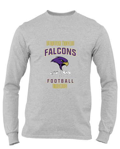 Timber Creek Falcons Football #6 Men's Premium LS T-Shirt