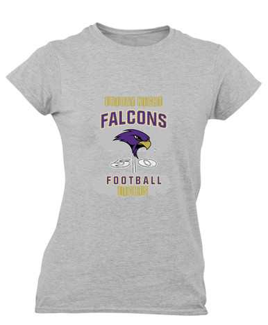 Timber Creek Falcons Football #6 Women's Premium SS T-Shirt