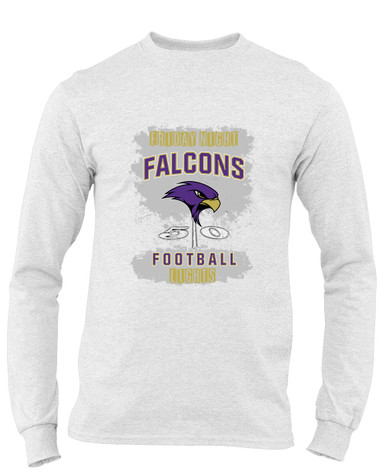 Timber Creek Falcons Football #6 Men's LS T-Shirt