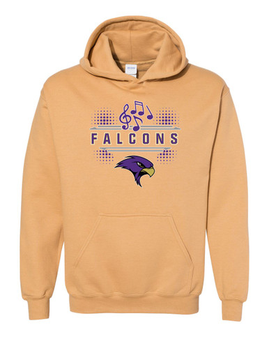 Timber Creek Falcons Band # 3 Men's Hoodie