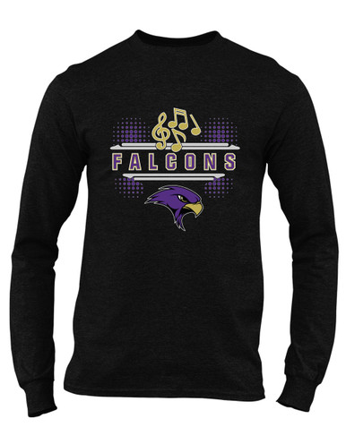 Timber Creek Falcons Band # 3 Men's Premium LS T-Shirt