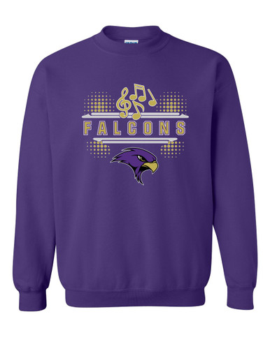Timber Creek Falcons Band # 3 Men's Sweatshirt