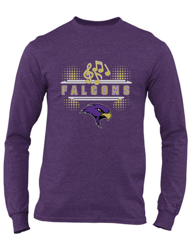Timber Creek Falcons Band # 3 Men's LS T-Shirt