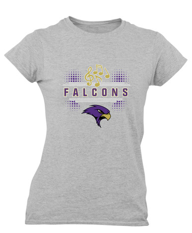 Timber Creek Falcons Band # 3 Women's Premium SS T-Shirt