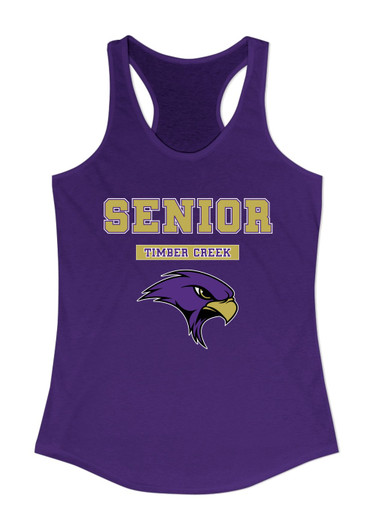 Timber Creek Falcons Senior #2 Women's Tank Top