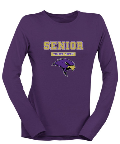 Timber Creek Falcons Senior #2 Women's LS T-Shirt