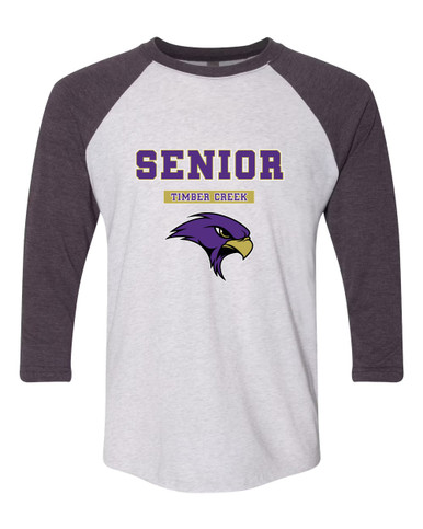 Timber Creek Falcons Senior #2 Men's Baseball T-Shirt