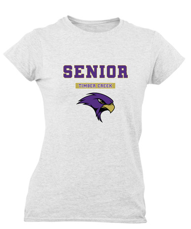 Timber Creek Falcons Senior #2 Women's Premium SS T-Shirt