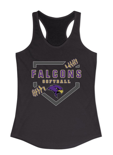 Timber Creek Falcons Softball #2 Women's Tank Top