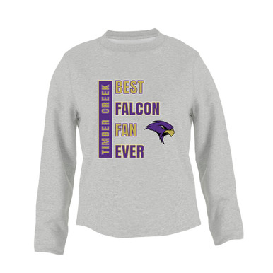 Timber Creek Falcons Best Falcon Fan Women's Sweatshirt
