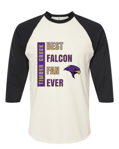 Timber Creek Falcons Best Falcon Fan Men's Baseball T-Shirt