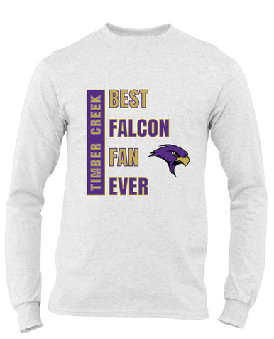Timber Creek Falcons Best Falcon Fan Men's Premium LS T-Shirt