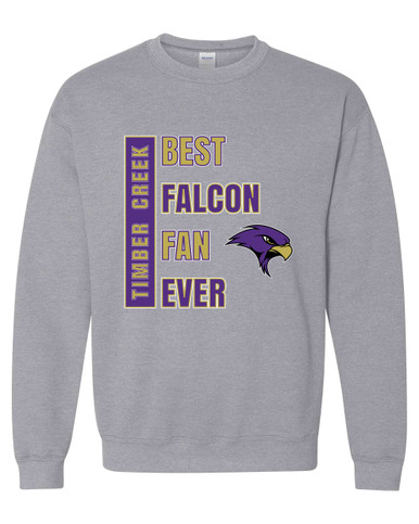 Timber Creek Falcons Best Falcon Fan Men's Sweatshirt