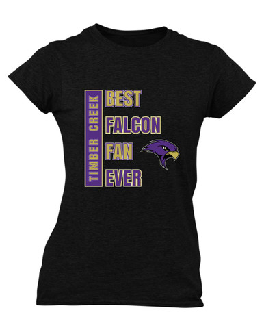 Timber Creek Falcons Best Falcon Fan Women's SS T-Shirt