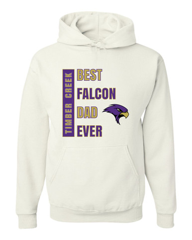 Timber Creek Falcons Best Falcon Dad Men's Premium Hoodie
