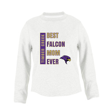 Timber Creek Falcons Best Falcon Mom Women's Sweatshirt
