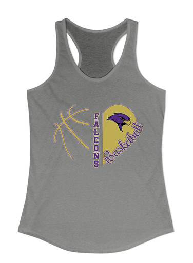 Timber Creek Falcons Heart Basketball Women's Tank Top