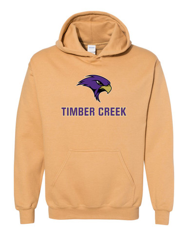 Timber Creek Falcons Mascot #2 Men's Hoodie