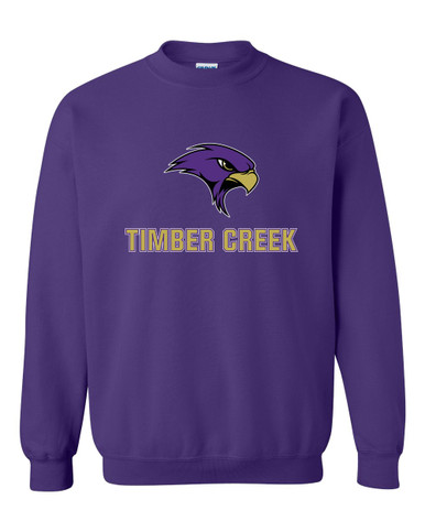 Timber Creek Falcons Mascot #2 Men's Sweatshirt