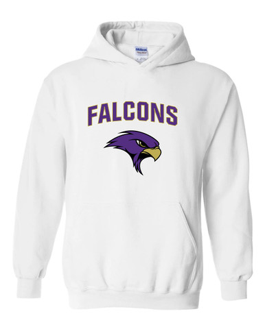 Timber Creek Falcons Mascot #6 Men's Hoodie