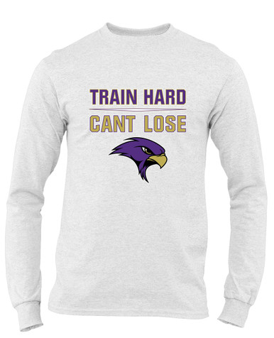 Timber Creek Falcons Train Hard, Can't Lose Men's LS T-Shirt