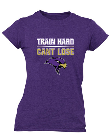Timber Creek Falcons Train Hard, Can't Lose Women's Premium SS T-Shirt