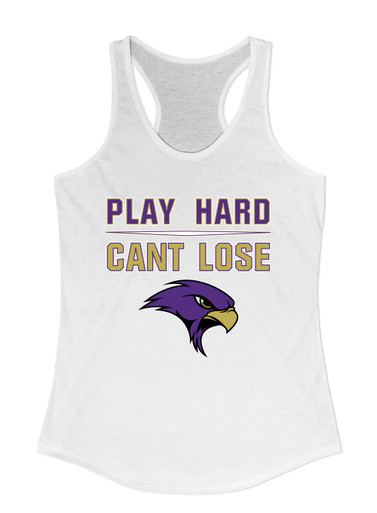 Timber Creek Falcons Play Hard, Can't Lose Women's Tank Top