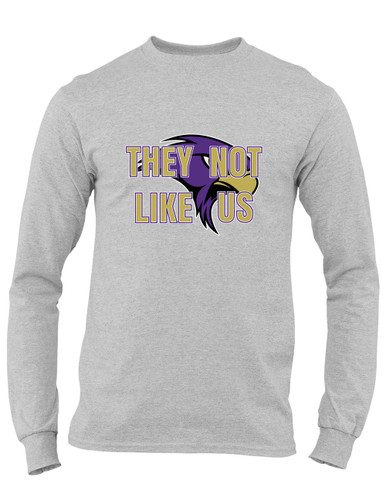 Timber Creek Falcons They Not Like Us #2 Men's LS T-Shirt