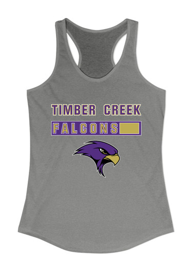Timber Creek Falcons Mascot #7 Women's Tank Top