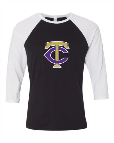 Timber Creek Falcons TC Script Mascot #1 Women's Baseball T-Shirt