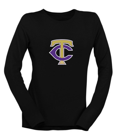 Timber Creek Falcons TC Script Mascot #1 Women's Premium LS T-Shirt