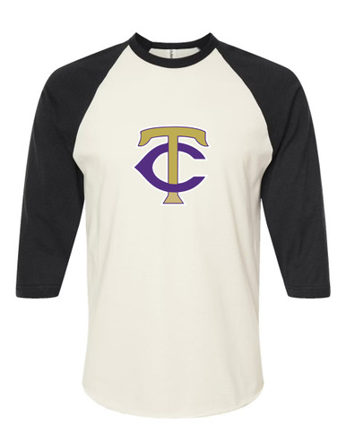 Timber Creek Falcons TC Script Mascot #1 Men's Baseball T-Shirt