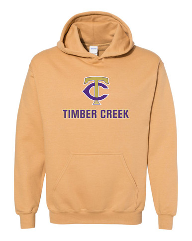 Timber Creek Falcons TC Script Mascot #2 Men's Hoodie