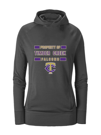 Timber Creek Falcons TC Script Property Of Women's Hoodie