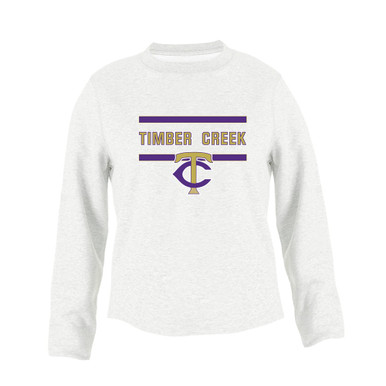 Timber Creek Falcons TC Script Mascot #4 Women's Sweatshirt