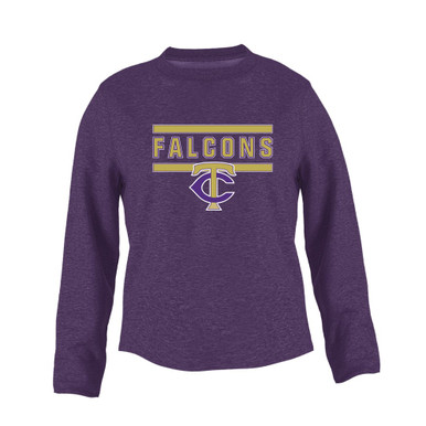 Timber Creek Falcons TC Script Mascot #5 Women's Sweatshirt