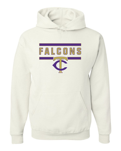 Timber Creek Falcons TC Script Mascot #5 Men's Premium Hoodie