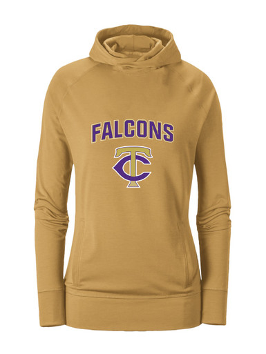 Timber Creek Falcons TC Script Mascot #6 Women's Hoodie